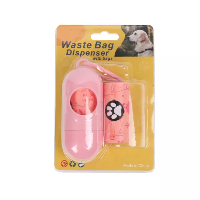Dog Poop Bag Dispenser Pet Waste Poo Holder Pick Up Case Holder Garbage Pouch