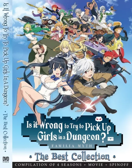 DVD Danmachi Temporada 1