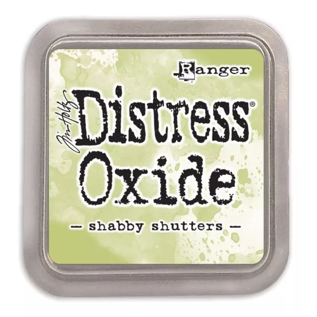 New Tim Holtz Distress Oxide Ink Pad - SHABBY SHUTTERS