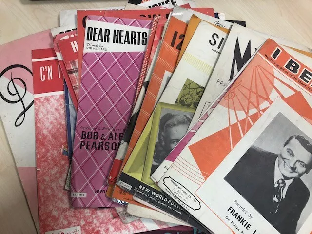 Vintage Sheet Music - Pick Your Own Bundle! Discount for Multiples!