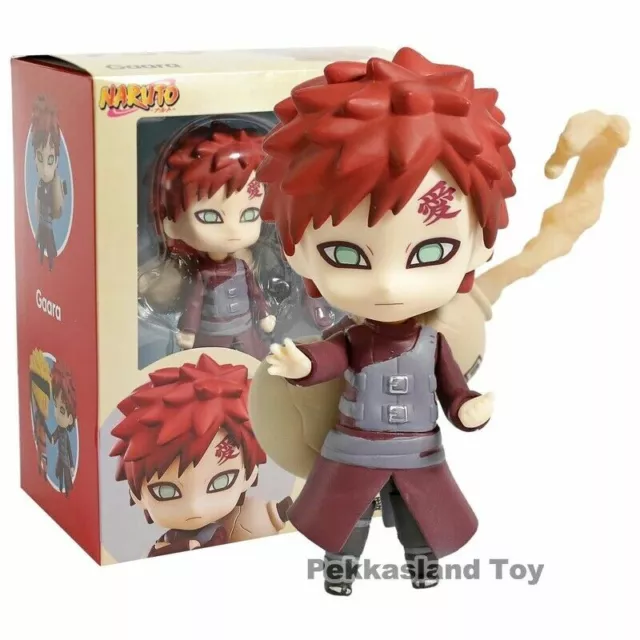 10cm Naruto Shippuden  Gaara Doll 956 Q Version PVC Action Figure Toy Box