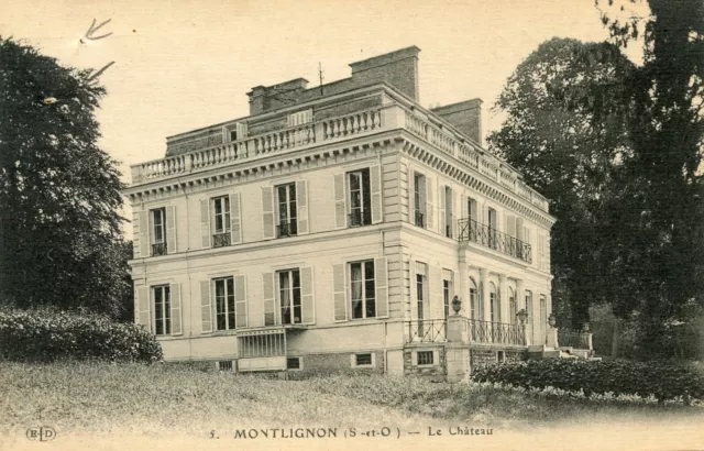 *32723 cpa 95 Montlignon - le château