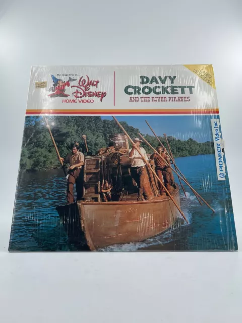Davy Crocket and the River Pirates - Laserdisc - Laser Videodisc - LD