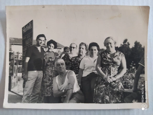 Riccione (Rimini) Agosto 1960 - Splendida Foto Privata
