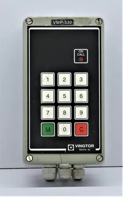 Vingtor Marine Come VMP530 Principale Stazione Stentofon Acm