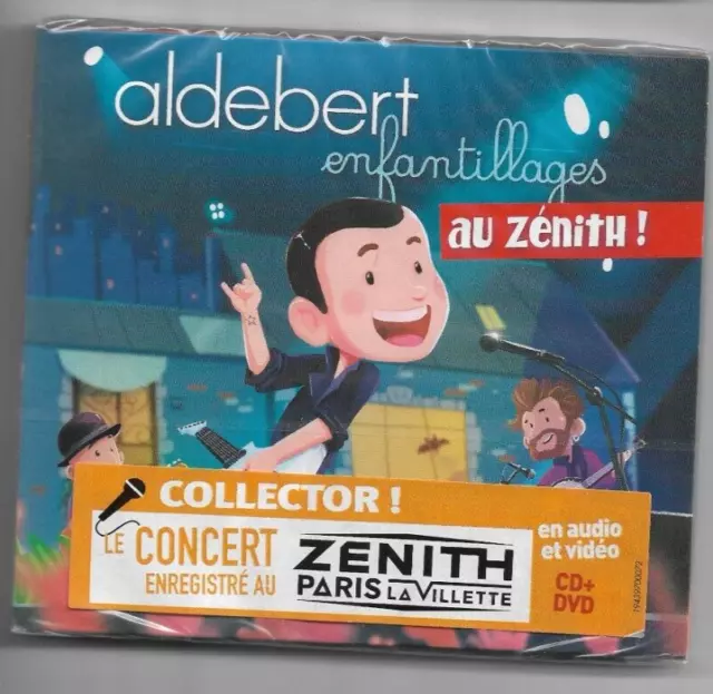 Aldebert : Enfantillages (Live Cd + Dvd Neufs !)  ♦ Elodie Frege, Gauvin Sers ♦