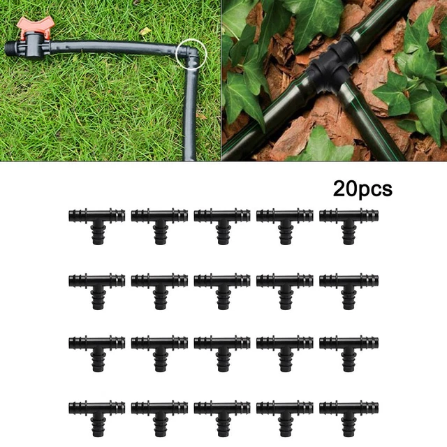 Suinga Lot De 100 Colliers D'Irrigation 16 Mm - Fixation Tuyau Goutte à Goutte Jardin