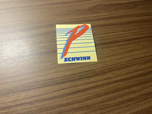 🍀Nos Original 87/88 Schwinn Predator Free-Form Head Tube Decal Old School Bmx 🍀Nos Original 87/88 Schwinn Predator Free-Form Head Tube Decal Old School Bmx