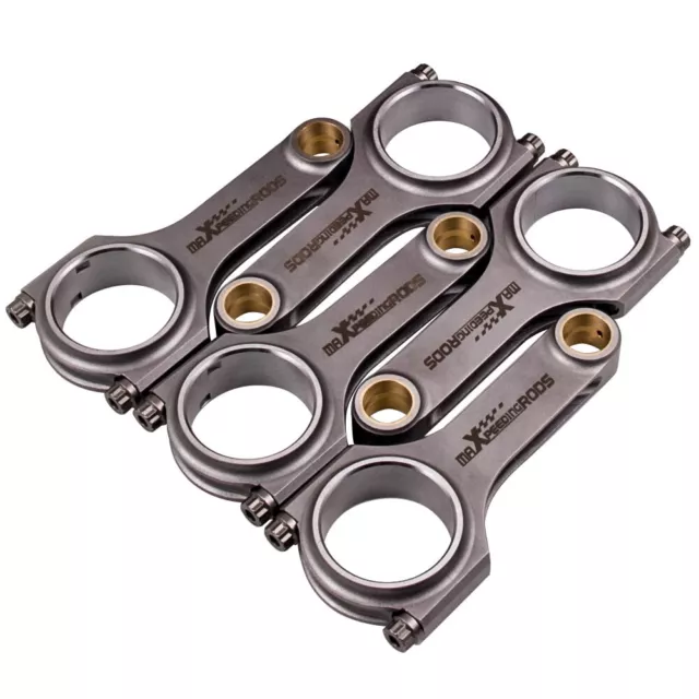 maXpeedingrods Connecting Rods with ARP2000 Bolts for Honda Civic CRX CX DX  EX LX HX RT Si with D16 Series Engines 1.6L 1994-2001