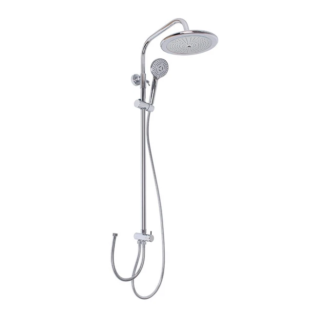 Rociador columna acero Ø 25cm teleducha 3 funciones Cigno