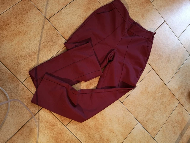 Pantalon femme fermeture coté top