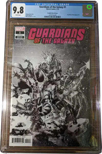 Guardians of the Galaxy (5th Series) 1 Party Sketch Variant Graded CGC 9.8