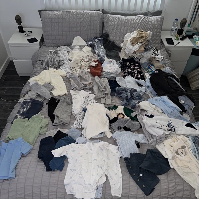 Pacchetto vestiti bambino neonato/prima taglia