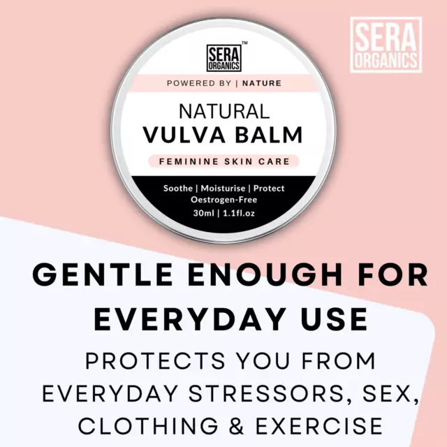 Vulva Vaginal Moisturiser Cream - Itch & Dryness Intimate Menopause Cream (30g) 3