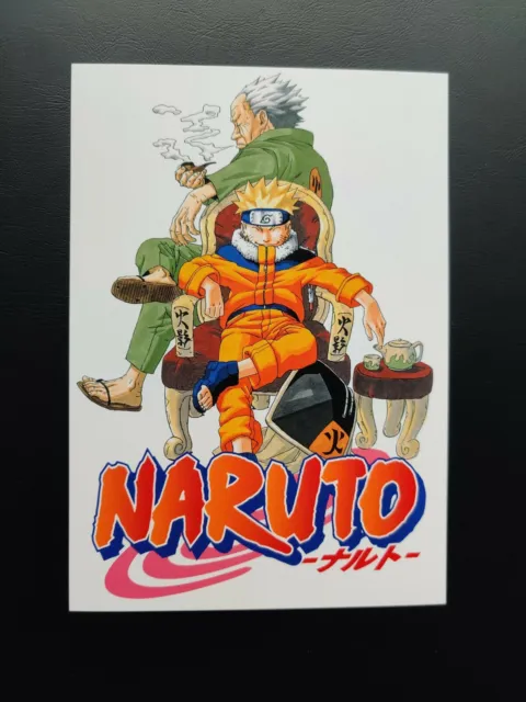 Naruto Exhibition Limited Edition Manga Cover Volume 14 Art Post Card Postkarte