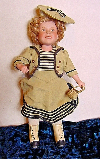 Beautiful 10" Shirley Temple-"Wee Willie Winkie"-By Elke Hutchens-Danbury Mint