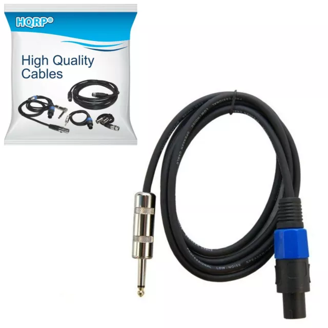 6ft Speakon to 1/4-inch TS Cable for Crown XLS 202 402D 602 802D 5000D Amplifier