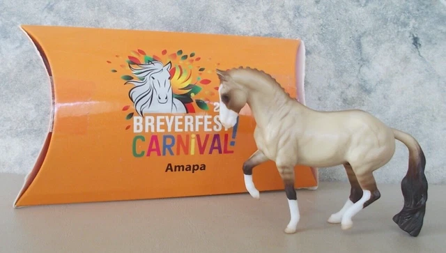 2016 BreyerFest Single Day Ticket Holder Stablemate SR Amapa Dun Valegro 1750 #3 2016 BreyerFest Single Day Ticket Holder Stablemate SR Amapa Dun Valegro 1750 #3