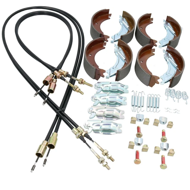 BRAKE SHOE & Cable Full Kit for Ifor Williams Plant Trailer GX84