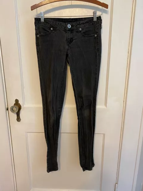 City Streets Women's Skinny Jeans Black Size 1  Juniors EUC  D32