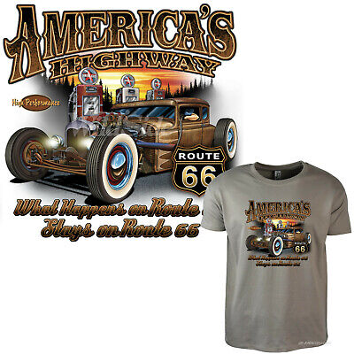 HOT Rod T-shirt Automotiv Oldtimer American Classic US-CAR Chop Garage * 1007 H-G