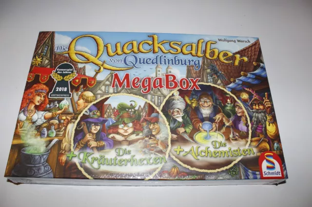 Quacksalber von Quedlinburg Mega Box Brettspiel Neu OVP