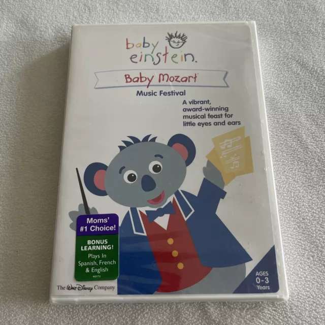 Disney baby einstein baby mozart music festival dvd 3 82 picclick ca