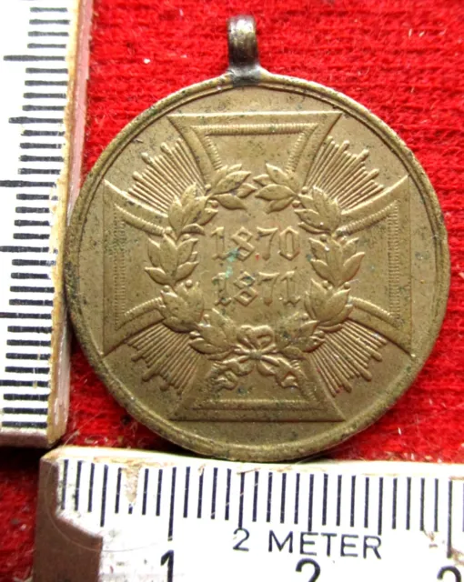 Orden Dem siegreichen Heere 1870 / 1871 Tragbare Medaille deutsches Reich Preuße