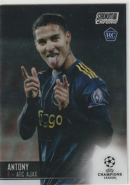 Anthony 2021 Topps Stadium Club Chrome Champions League Rookie AFC AJAX #49