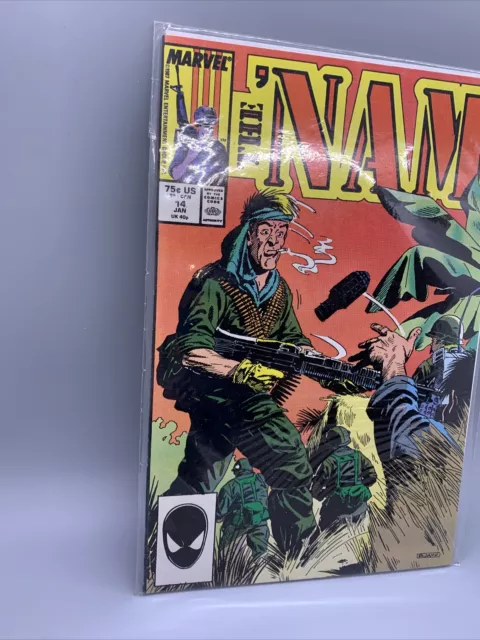 The 'Nam #14 (Jan 1988, Marvel) Doug Murray Wayne Vansant X