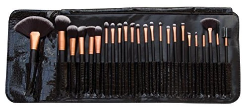 Rio Professional Cosmetic make up Brush set 24 pennelli con custodia