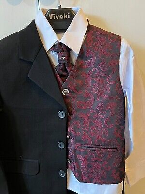 Boys 5 piece suit - formal, wedding, Christening, party Christmas Age 2