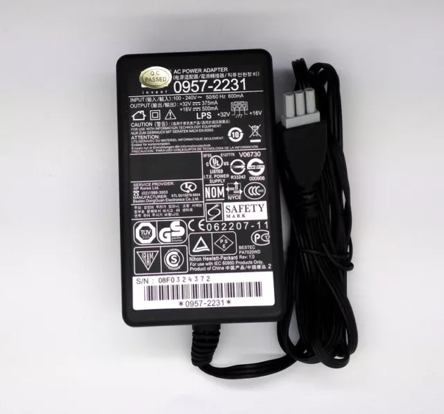 Power Adapter For HP DeskJet Printer F2240 F2280 F4172 F2275 F2276 F2290 F4180