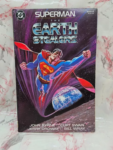 DC Superman The Earth Stealers Comics Book 1988