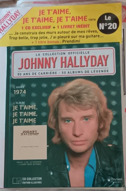 Figurine Johnny Hallyday N°19 + Livret 28 Pages - Neuf Alteys Collections