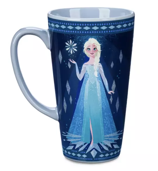 Disney Parks Frozen 10th Anniversario Latte Tazza Nuovo con Etichetta