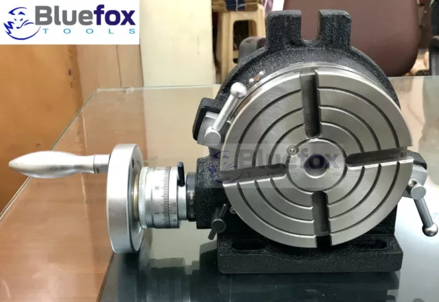 Rotary Table HV6 150 mm / 6" ( 4 Slot) for Milling Machine