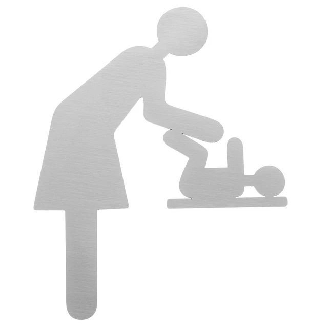BABY CHANGING AREA Sign Restroom Sign Diaper Changing Station Sign for ...
