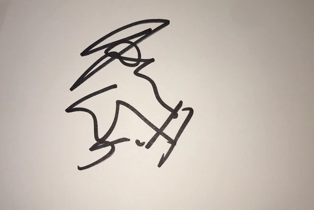 Adam Woodyatt Signed 6X4 White Card Tv Autograph Eastenders Ian 100% Genuine