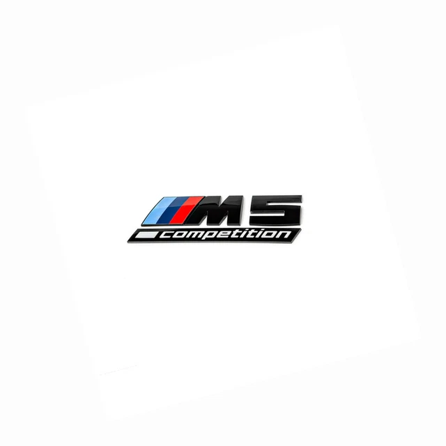 ORIGINAL BMW M Performance Schriftzug M5 Competition Hochglanz Schwarz original-bmw-m-performance-schriftzug-m5-competition-hochglanz-schwarz
