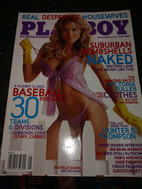 PLAYBOY MAGAZINE MAY 2005 Cover: Michelle Baena Playmate: Jamie