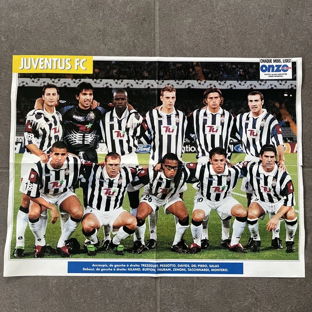 Poster Onze Mondial RC Lens 1996-1997 - Sang Et Or - Division 1 France Vintage