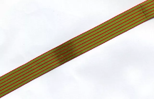 RUBAN POUR REDUCTION CROIX DE GUERRE 14-18. 1,4 cm (L58)