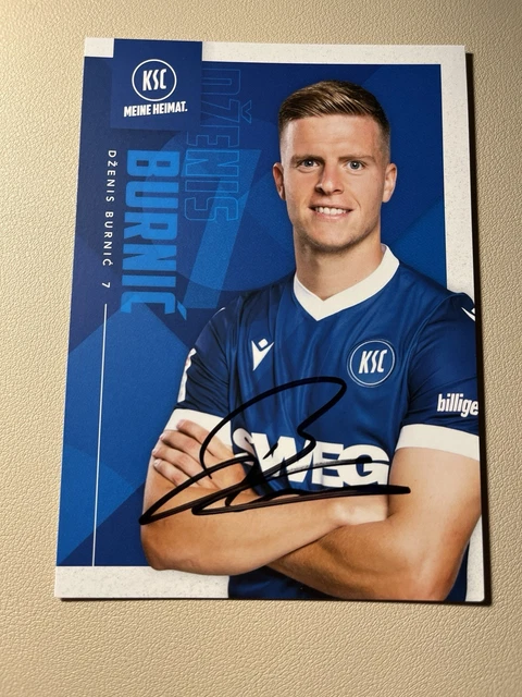 Lot De 18 Cartes Autographiées Karlsruher SC – Saison 1998/99 – Original, Allemagne