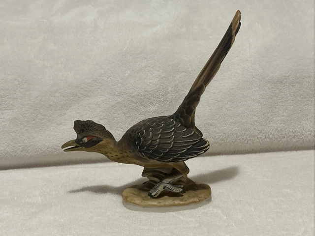 Vintage Lefton China Roadrunner Figurine Hand Painted KW3209 Japan