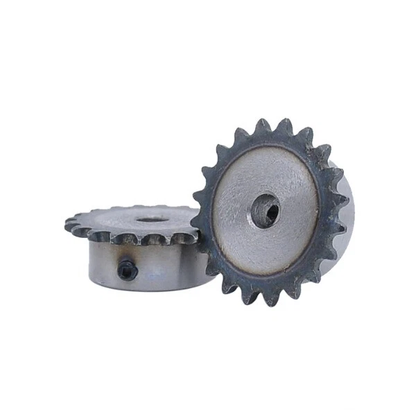 Stahl Kette Drive Ritzel Pilotbohrung 25 Zahn 6-20mm Stellplatz 6.35mm 1/4" 04C