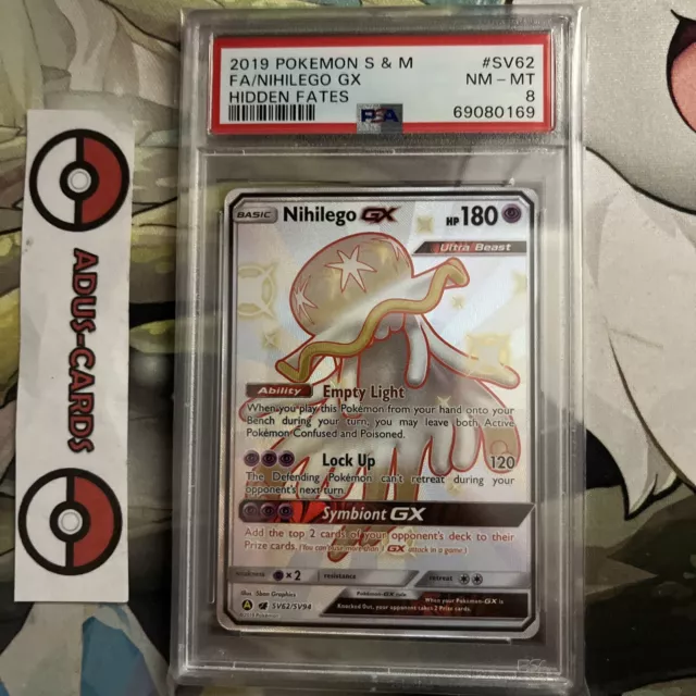 Card Pokemon Nihilego Gx Ultra Criatura + Brindes