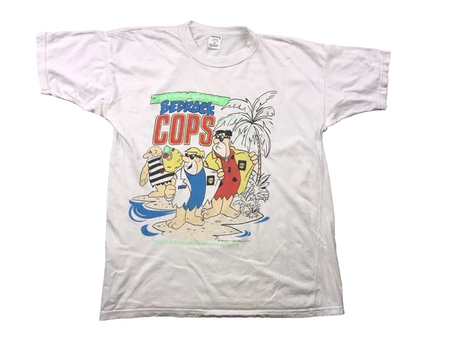 Maglietta Schoolhouse Rock Con Personaggi Hanna Barbera - Design Esclusivo A Cartoni Animati, 100% Cotone, Bianca - Foto 6