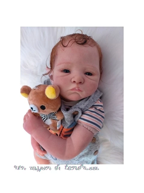 BÉBÉ REBORN ELLENIE elfe) de Sabine Altenkirch avec certificat d