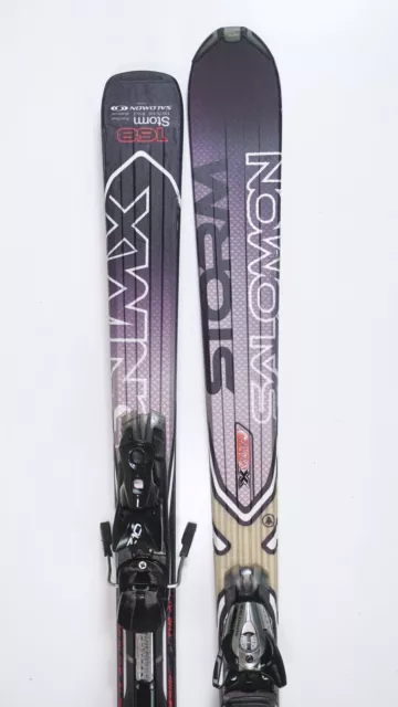 Ski Salomon X-Wing Storm Carvingski 168cm + Salomon Z10 Bindung. Defekt! (TB308)